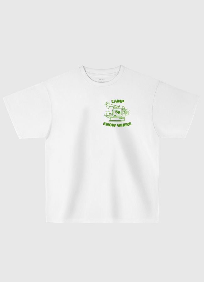 Camp Know Where - Oversized T-Shirt