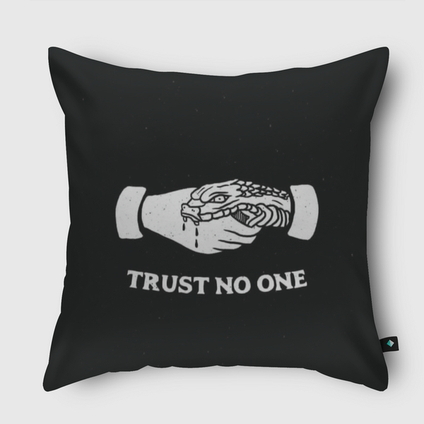 no one  Throw Pillow