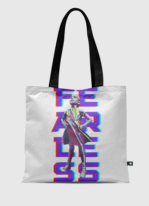 Fearless Girl Tote Bag