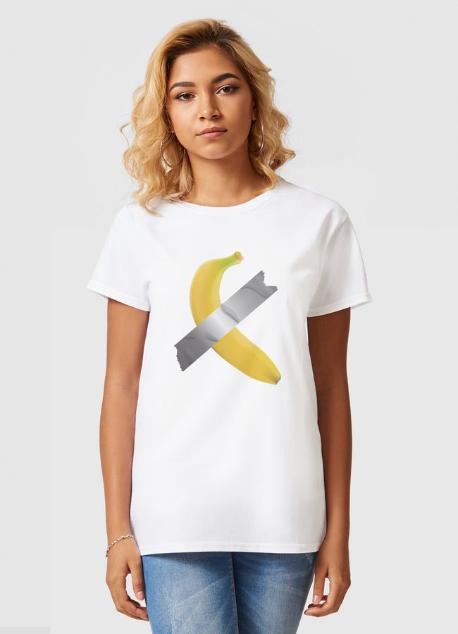 Funny Sarcasm Banana - Women Basic T-Shirt