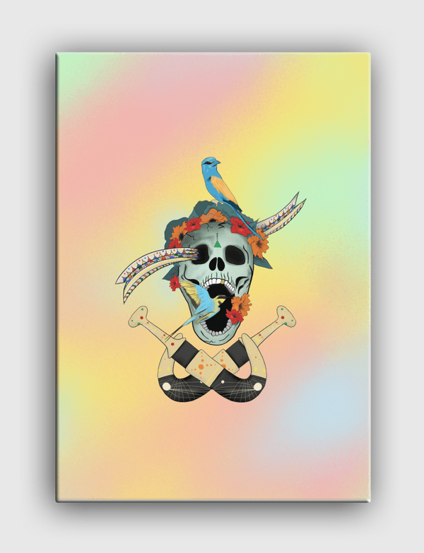 Saudi southern skull Canvas