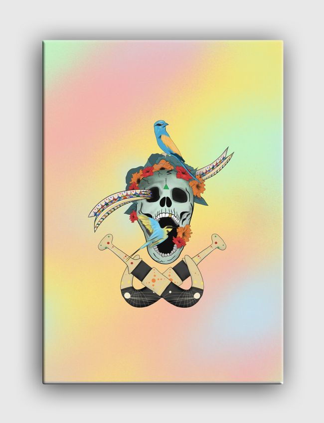 Saudi southern skull - Canvas