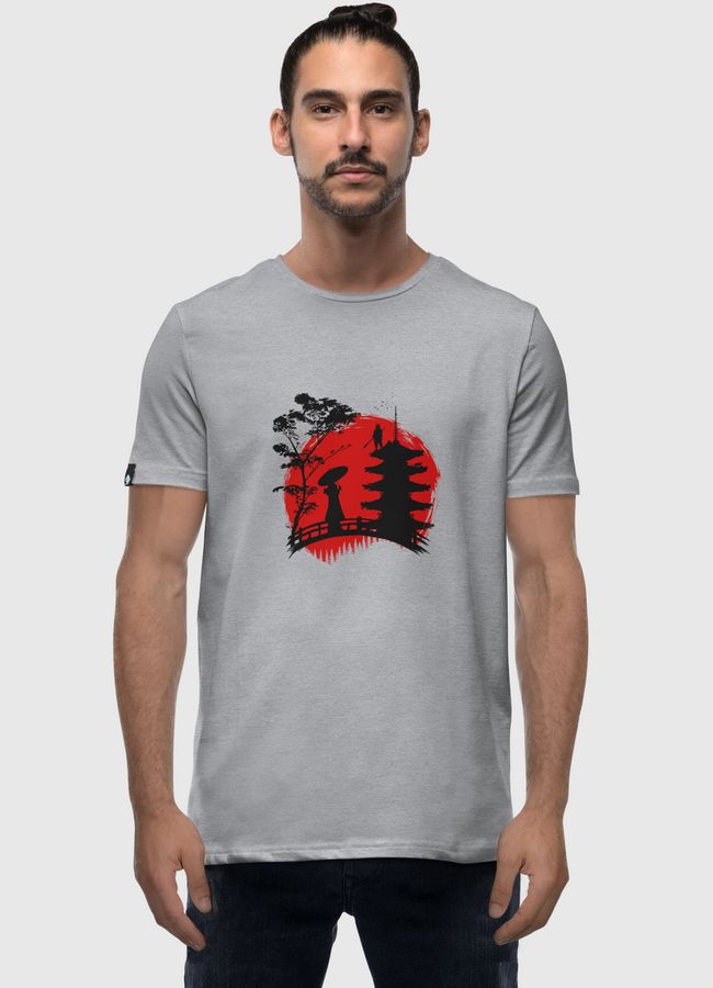 Geisha and Samurai - Men Premium T-Shirt