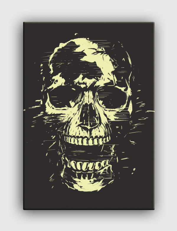 Scream (gold) Canvas