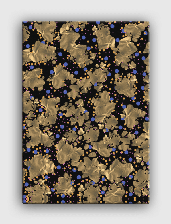 Blue dots Canvas