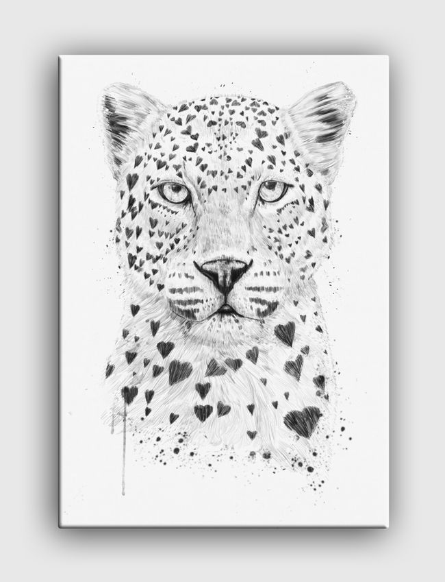 Lovely leopard - Canvas