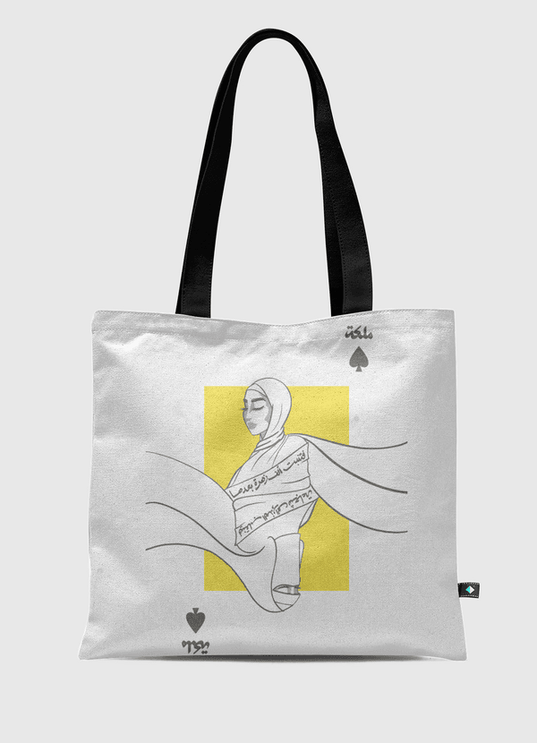 Queen of Spades Tote Bag