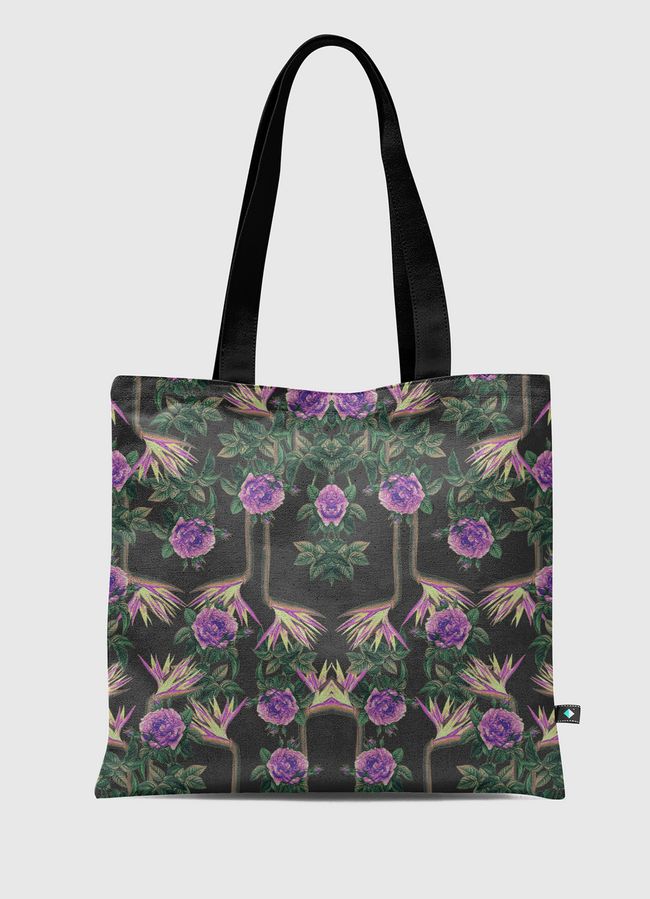 Dark Jungle Rose - Tote Bag