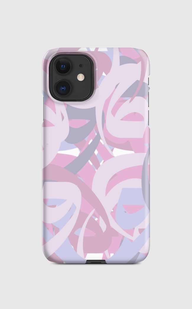 calligraphy pink - Regular Case