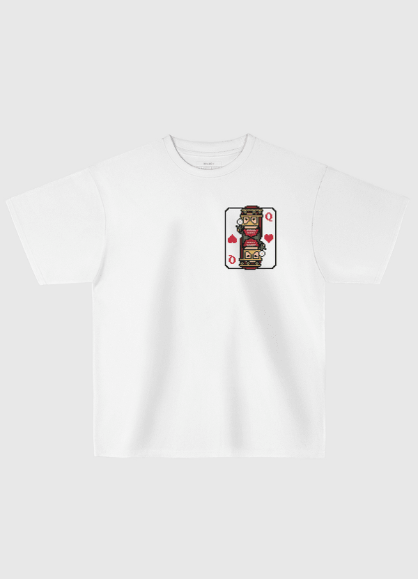 Queen of hearts Oversized T-Shirt