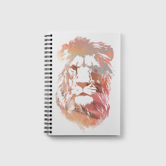 Desert lion - Notebook