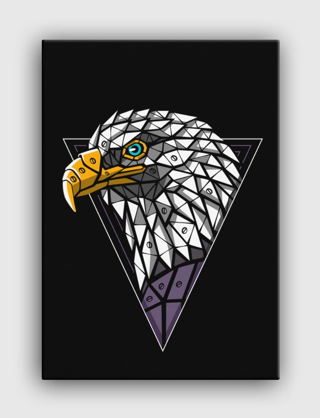 Cyber Eagle Punk - Canvas