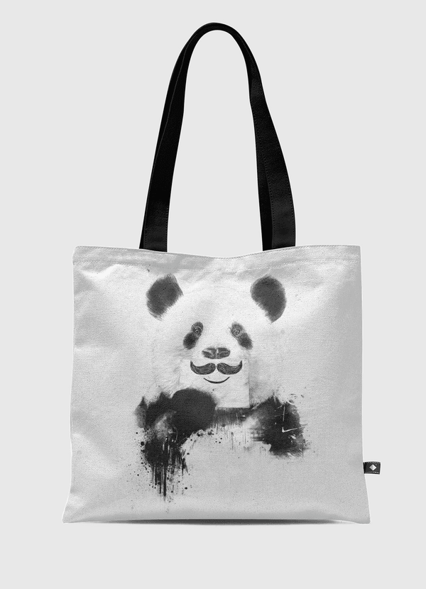 Funny panda Tote Bag