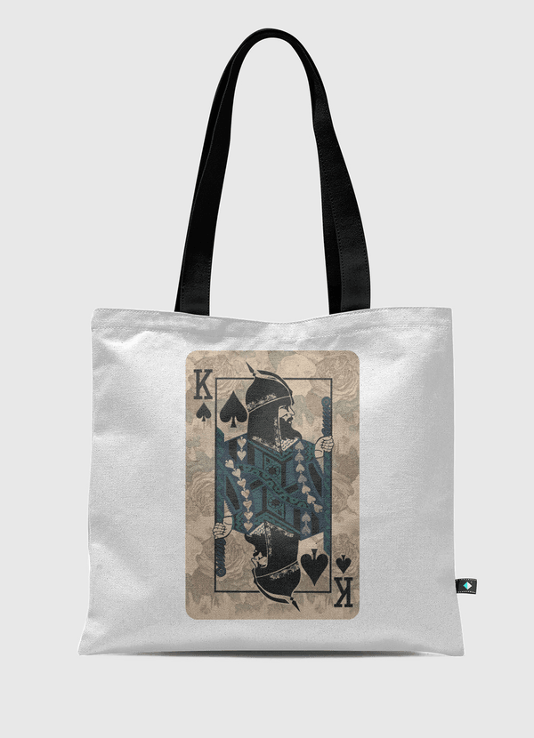 ARAB KING OF SPADES Tote Bag