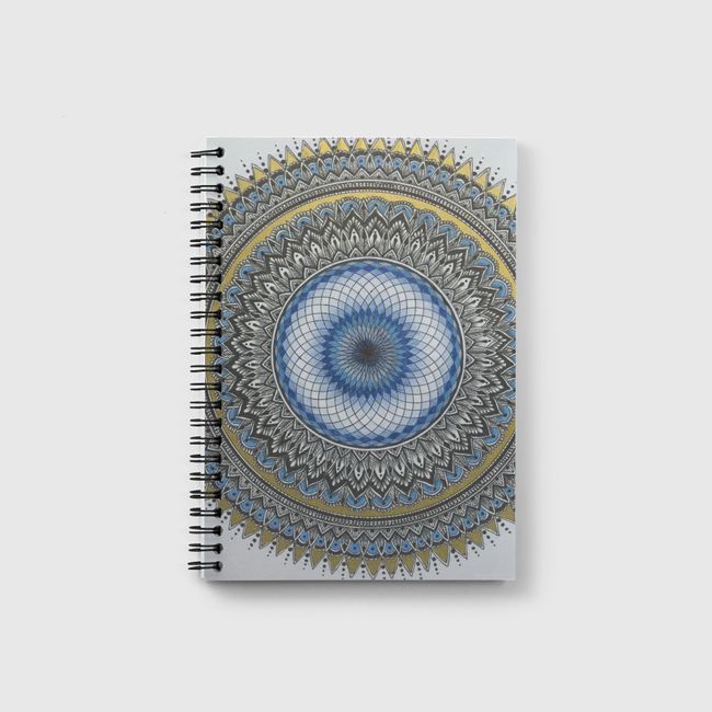 Blue mandala  - Notebook