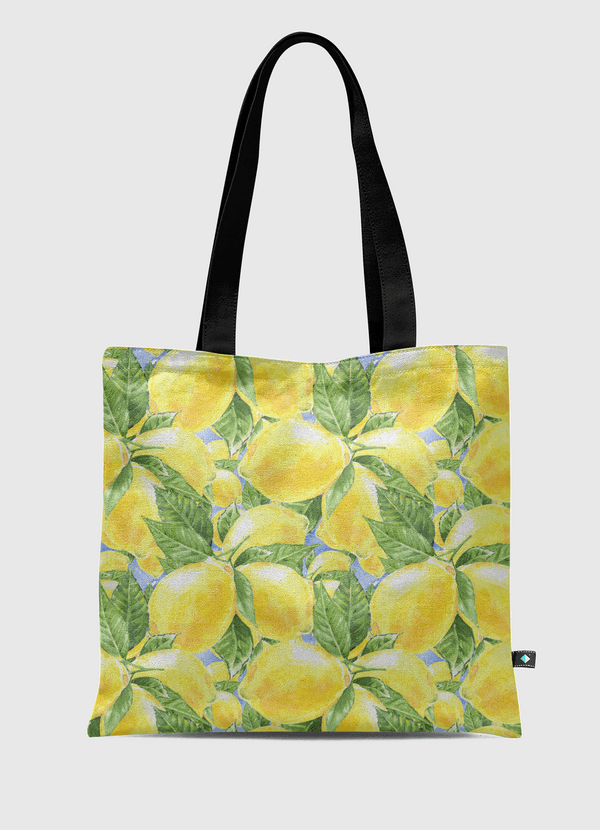 Boho Lemon Tote Bag