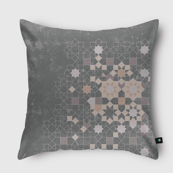 ISLAMIC PATTERNS REDEFINED Throw Pillow
