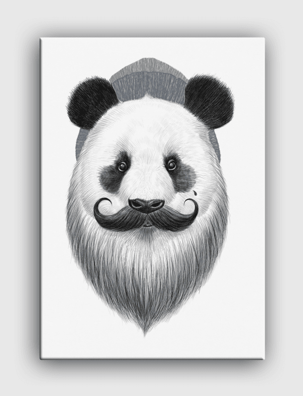 Bearded panda Canvas