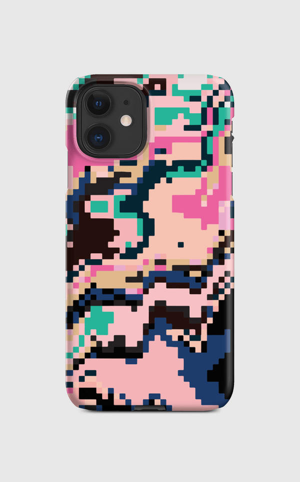 Pink pixel camo Regular Case