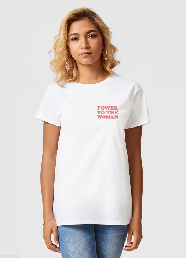 Power To The Woman - Women Basic T-Shirt