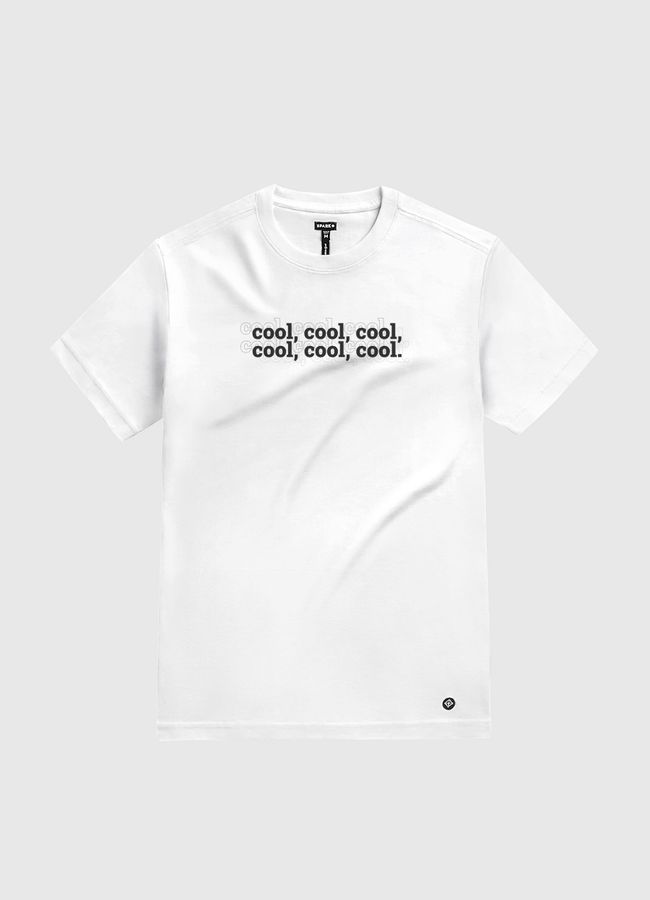 cool cool cool - White Gold T-Shirt