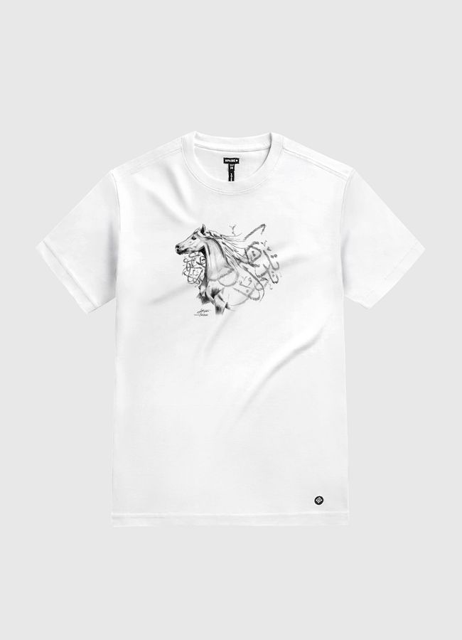 Horse II - White Gold T-Shirt