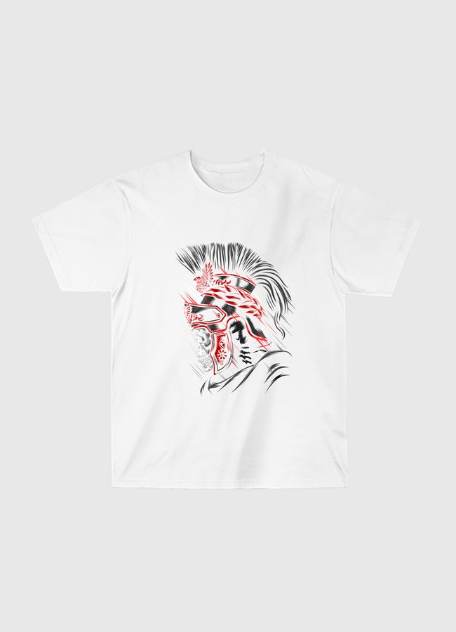 Roman Skull Red - Classic T-Shirt