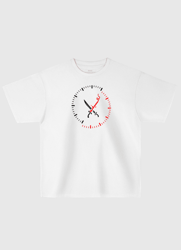 Time is sword  Oversized T-Shirt