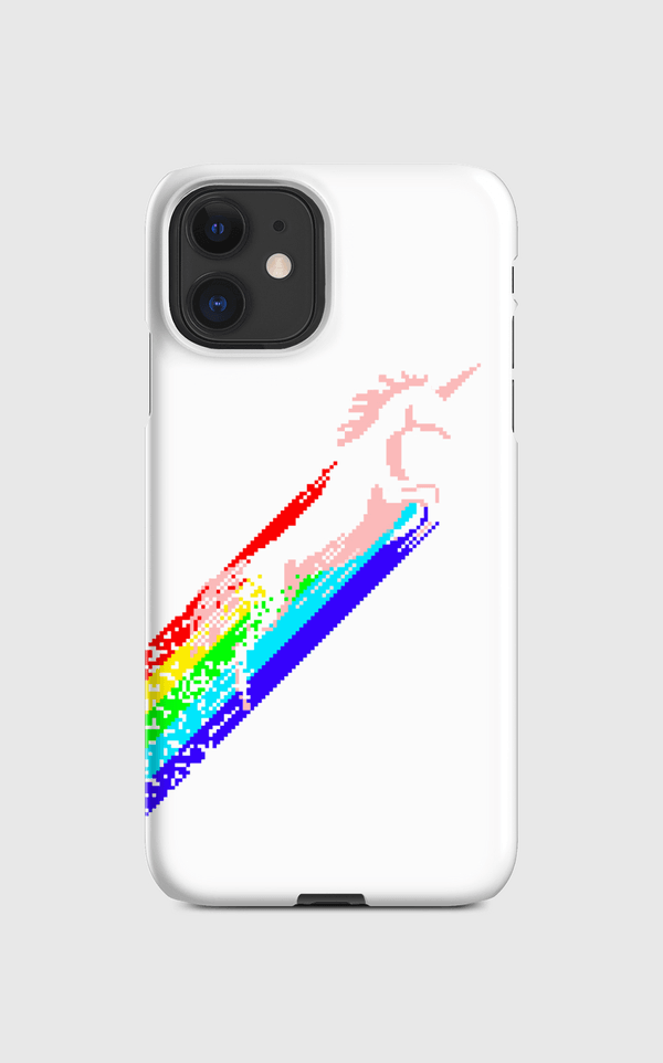 Pixel unicorn Regular Case