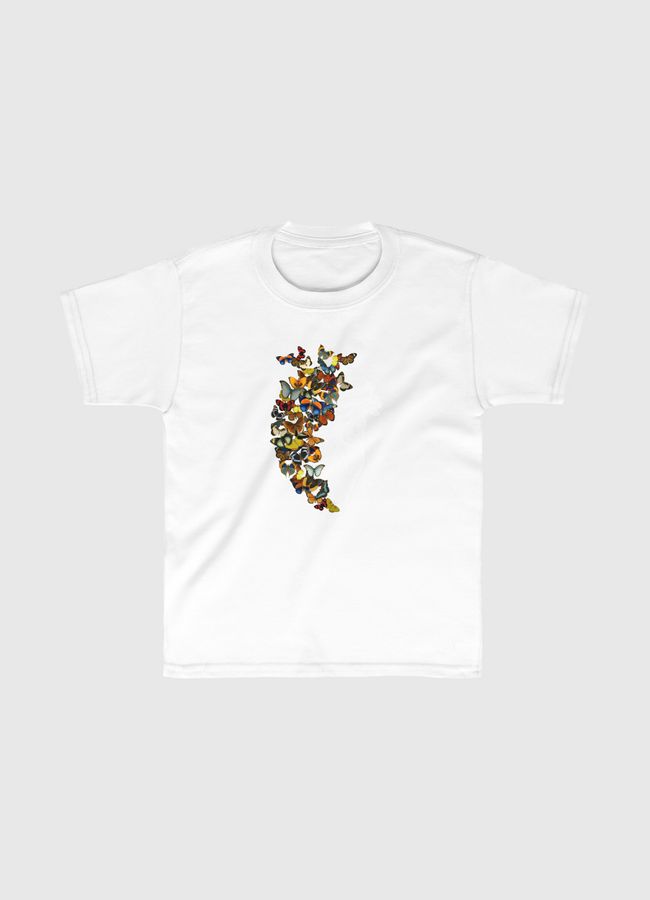 Butterfly Vintage Heart - Kids Classic T-Shirt