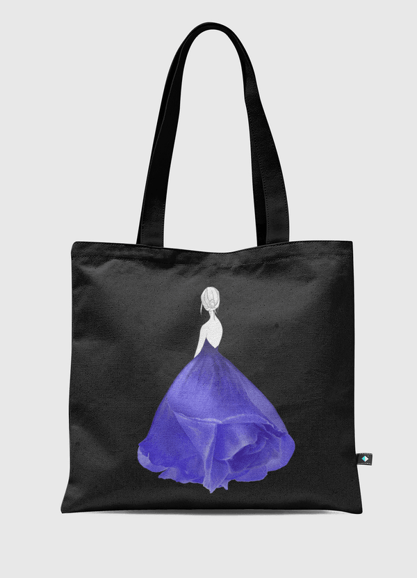 Fashion blue rose Tote Bag