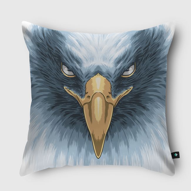 Eagle White - Throw Pillow