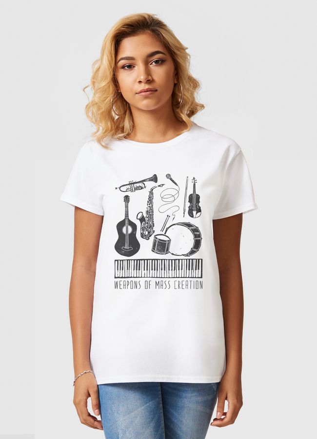 WOMC - Music - Women Basic T-Shirt