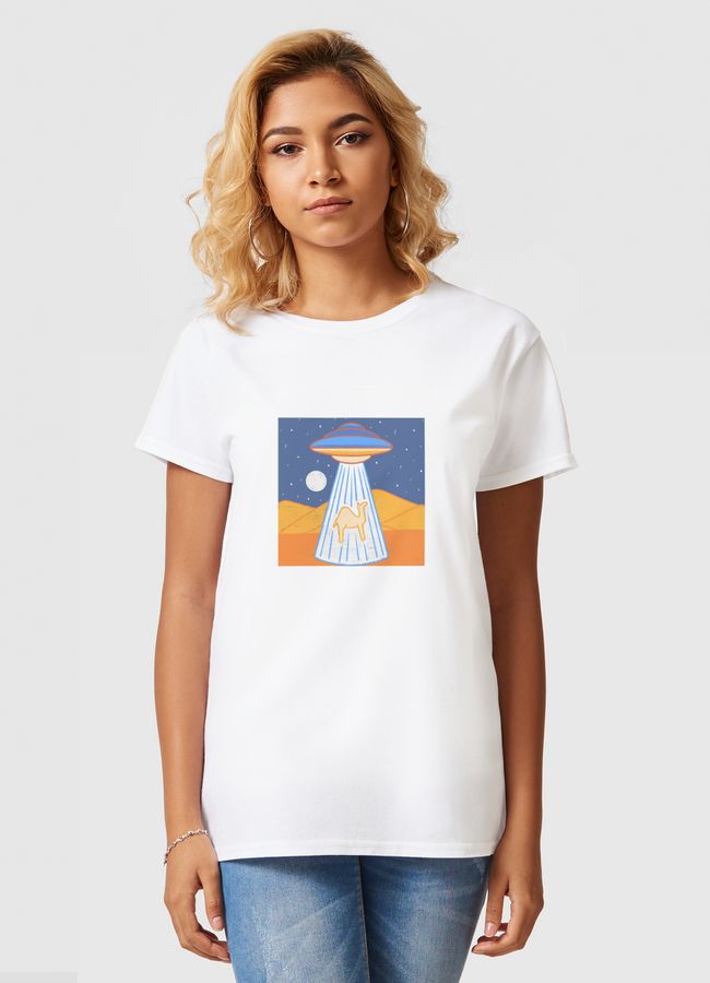 Camel Abduction - Women Basic T-Shirt