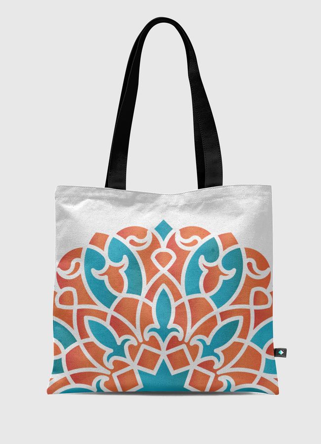 Flipped design arabesque - Tote Bag