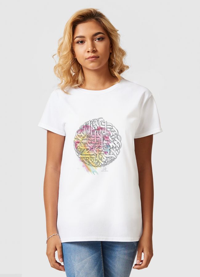 حروف عربية - Women Basic T-Shirt