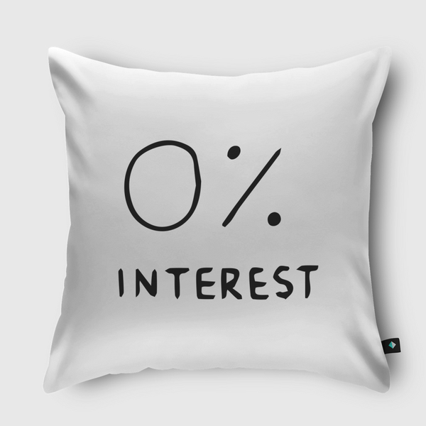 intrest Throw Pillow