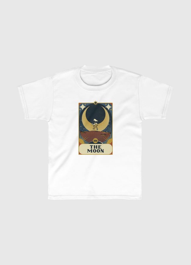 Astronaut Tarot Moon - Kids Classic T-Shirt