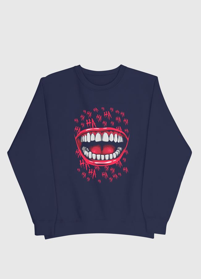 Crazy laugh - Men Sweatshirt