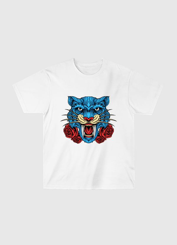 Wild Floral Tiger Classic T-Shirt