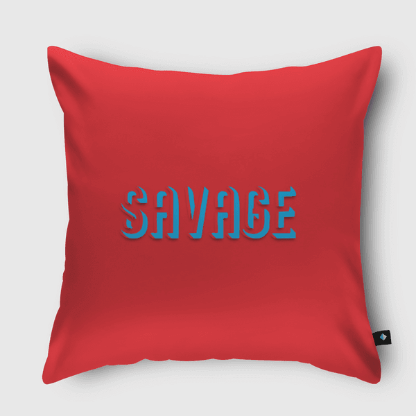 savage Throw Pillow