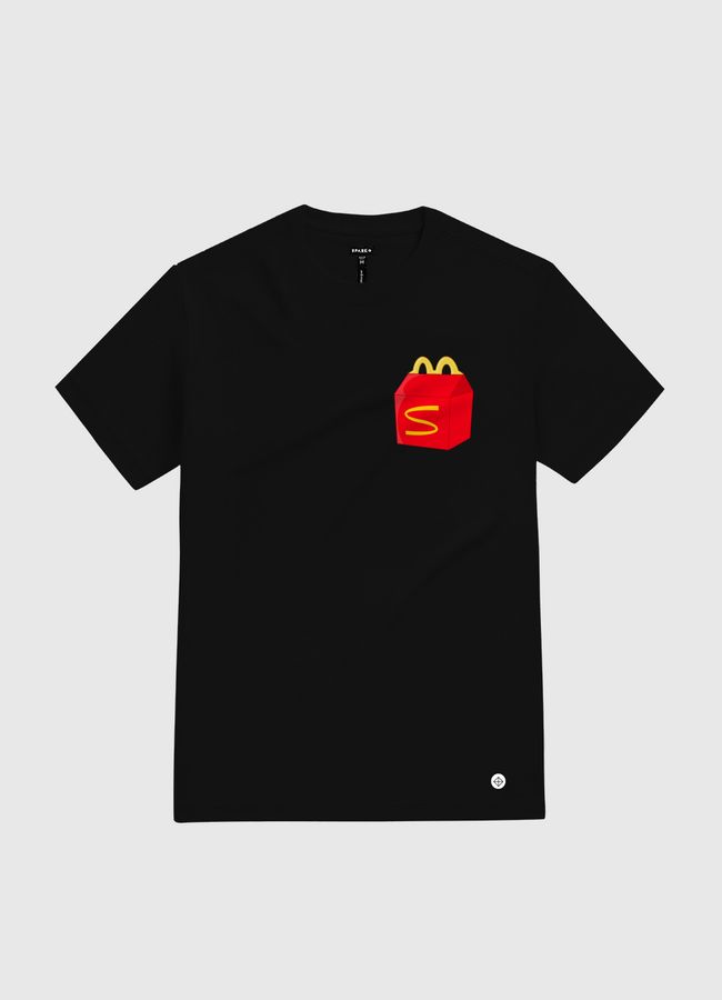 SAUDIdonalds - White Gold T-Shirt