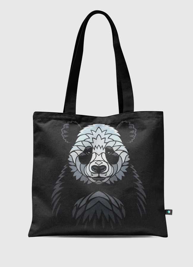 Tribal frontal panda - Tote Bag