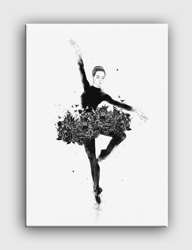 Floral dance - Canvas