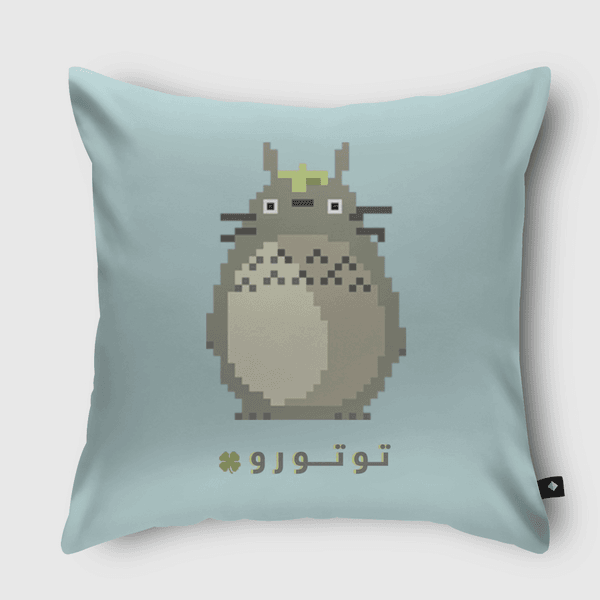 Totoro Throw Pillow