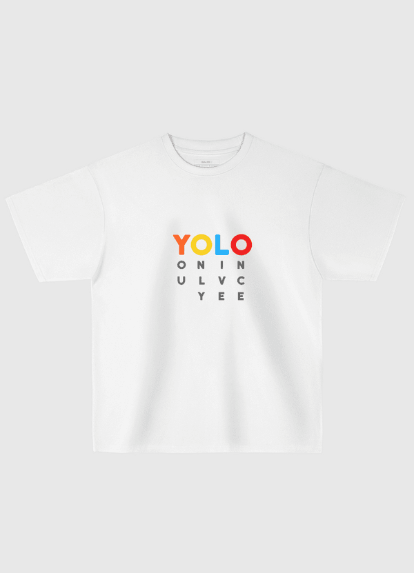 YOLO Oversized T-Shirt