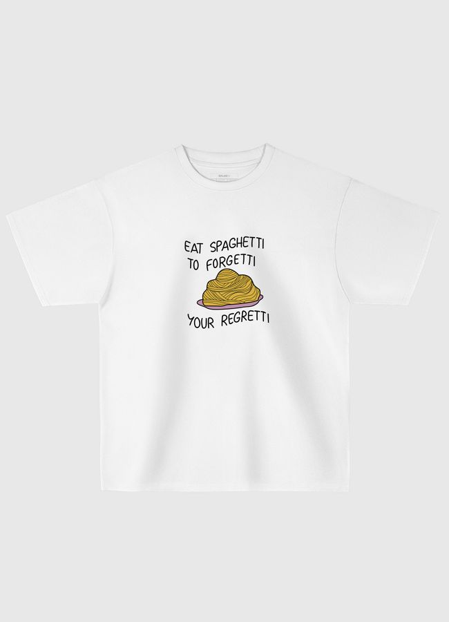 Eat Spaghetti - Oversized T-Shirt