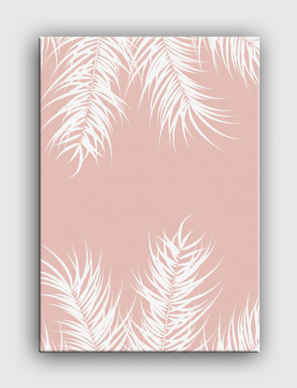 Tropical design pink Canvas