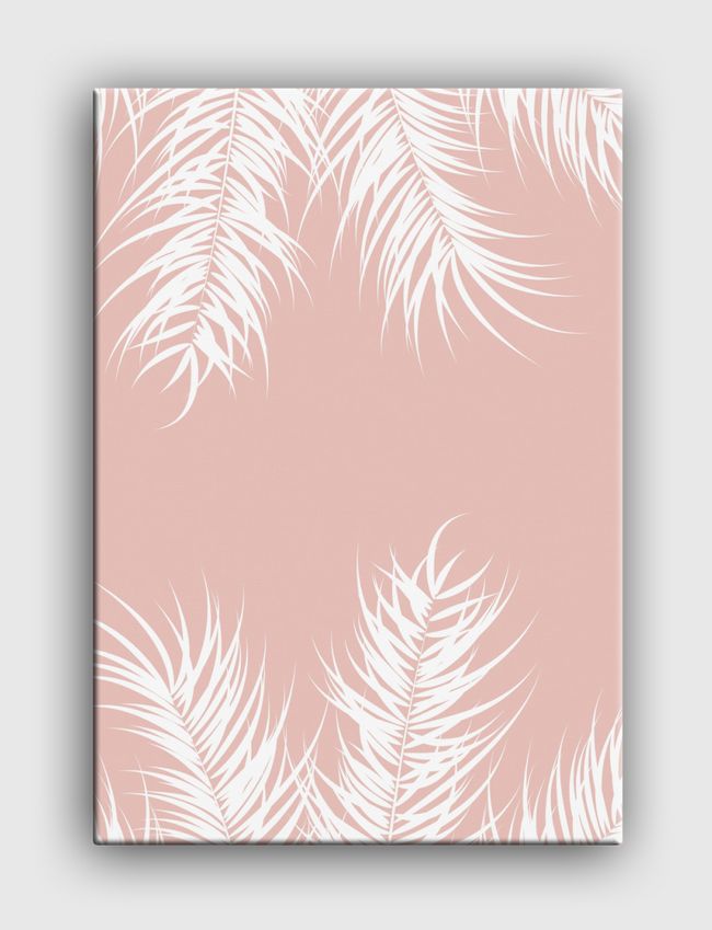 Tropical design pink - Canvas