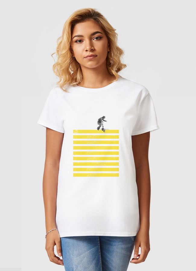 Slide on stripes - Women Basic T-Shirt